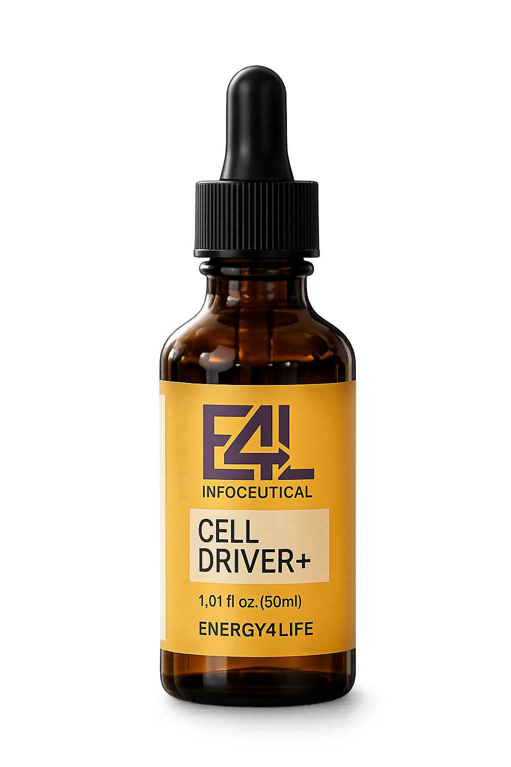 Cell Driver+ Infoceutical dropper bottle
